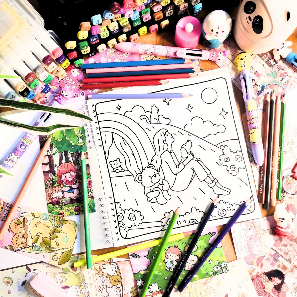 🌷🧸 Cozy Girl &amp; Friends – Little Adventures, Cozy Company 🧸🌷