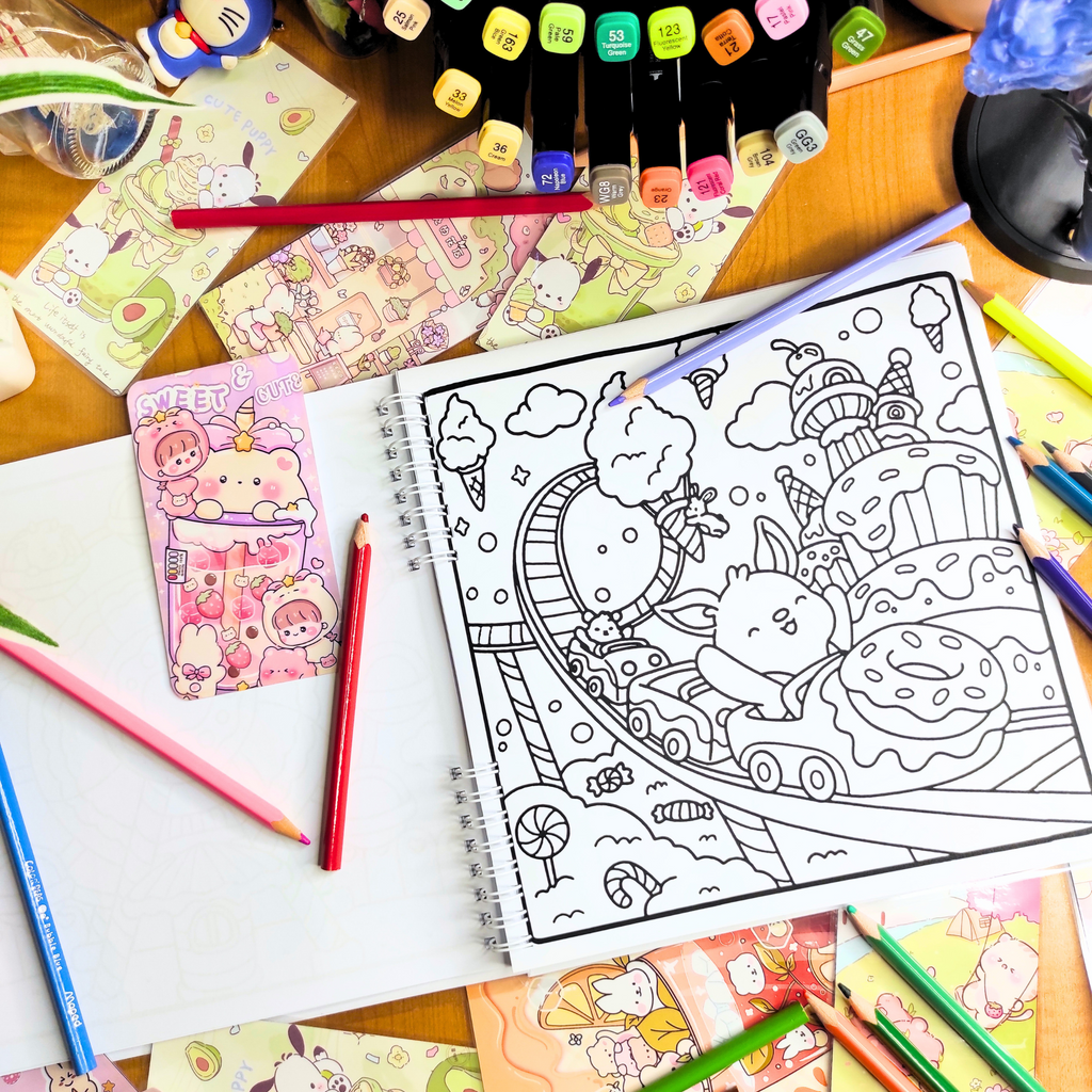 🕯️🍪 Hygge Delights Coloring Book 🍪🕯️