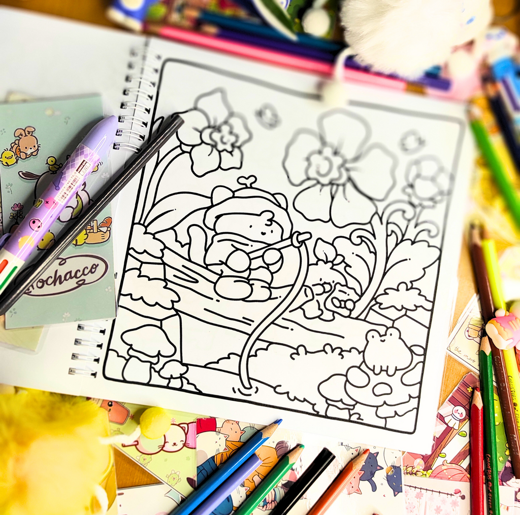 🌿🌸 Hidden Garden Coloring Book 🌸🌿