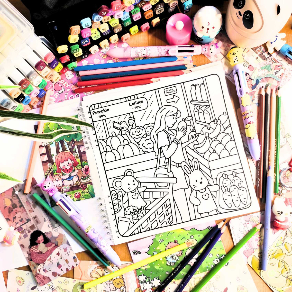 🌷🧸 Cozy Girl &amp; Friends – Little Adventures, Cozy Company 🧸🌷