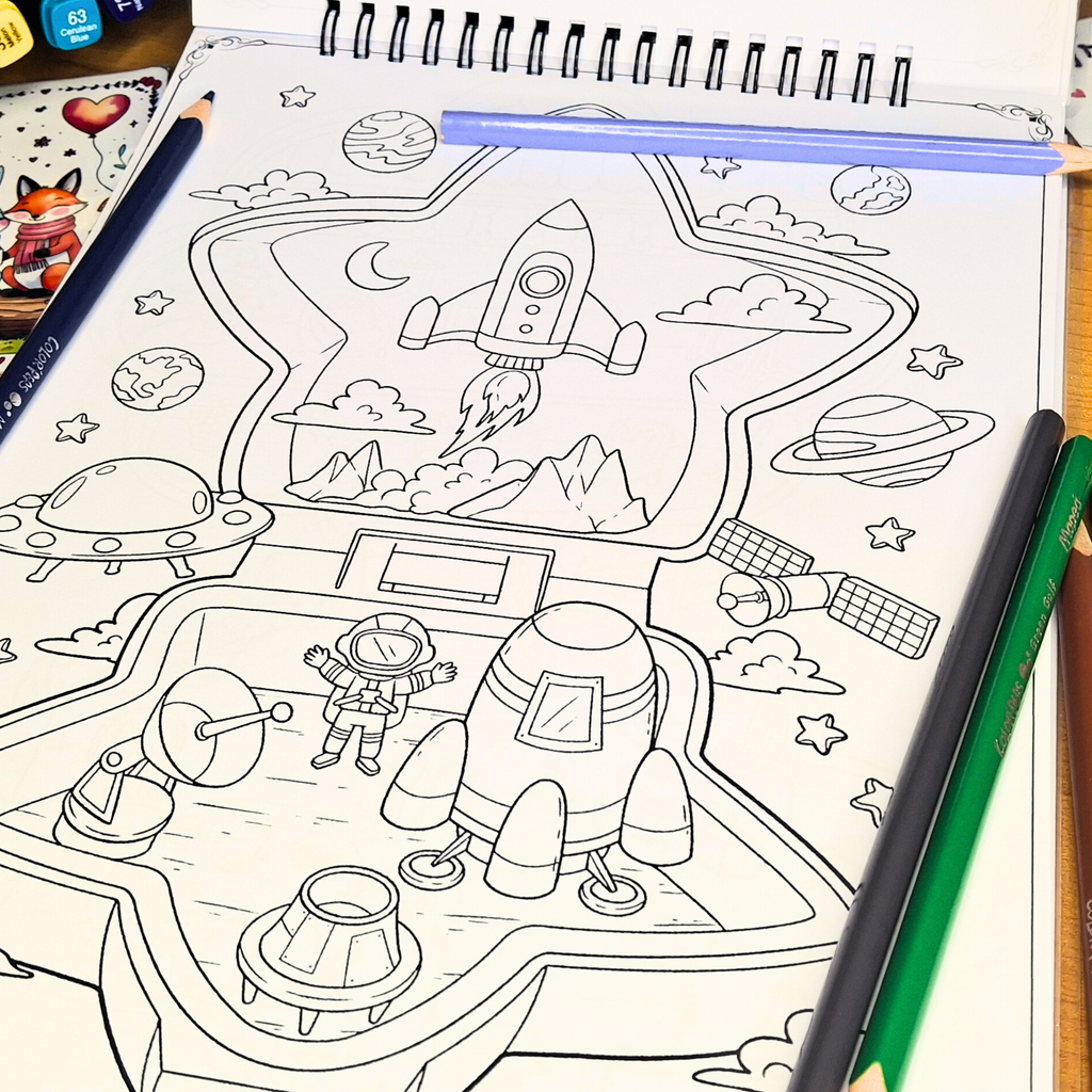 Monde Miniature Coloring Book : 🏡✨