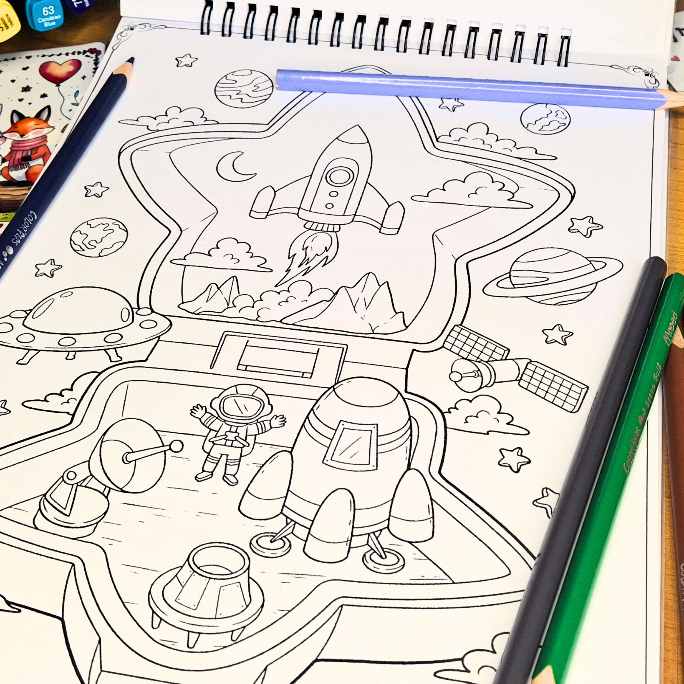 Monde Miniature Coloring Book : 🏡✨
