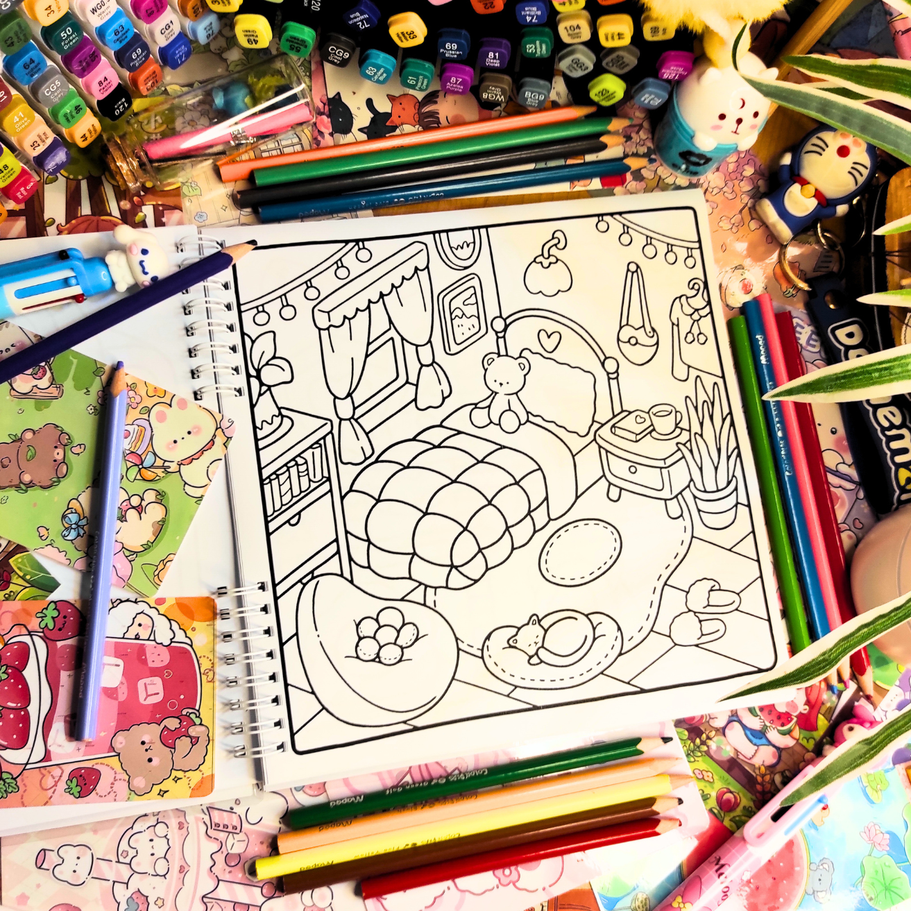 🏡✨ Little Corner Coloring Book ✨🏡