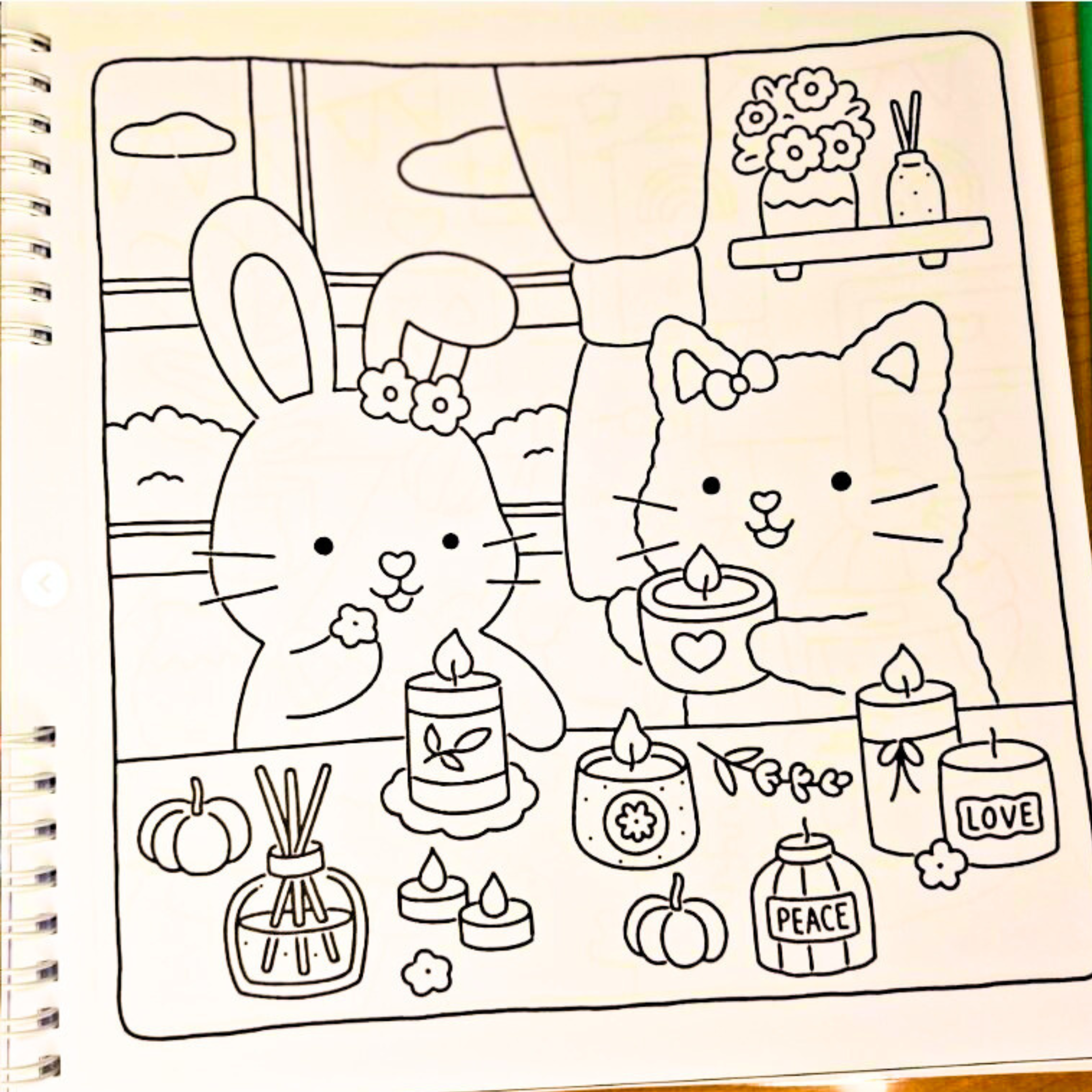 🔥🌸 Au Coin du Feu – Cozy Coloring Book for Adults 🌸🔥