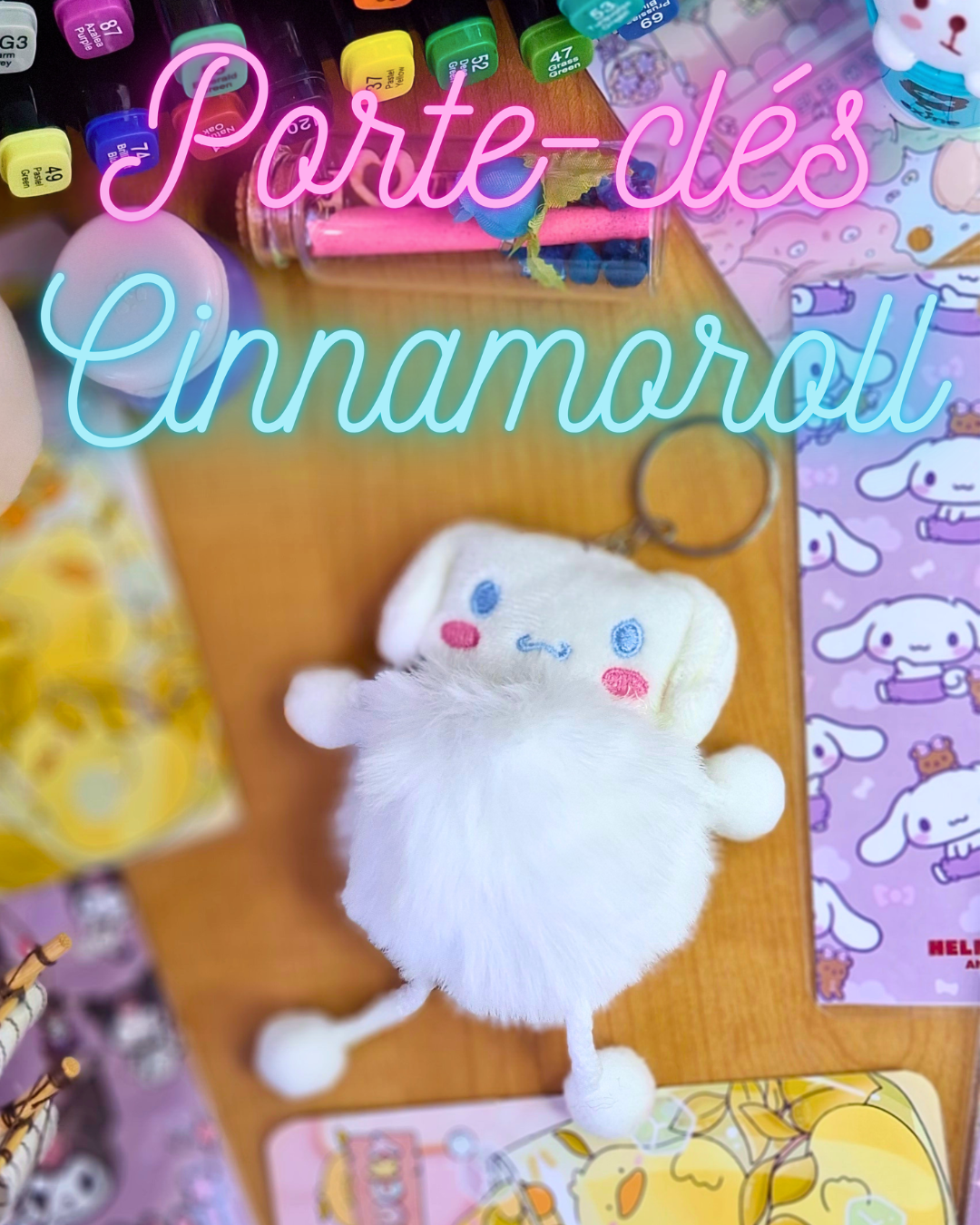 🎀 💕 Porte-clés fourrure: Un nuage de douceur et de tendresse