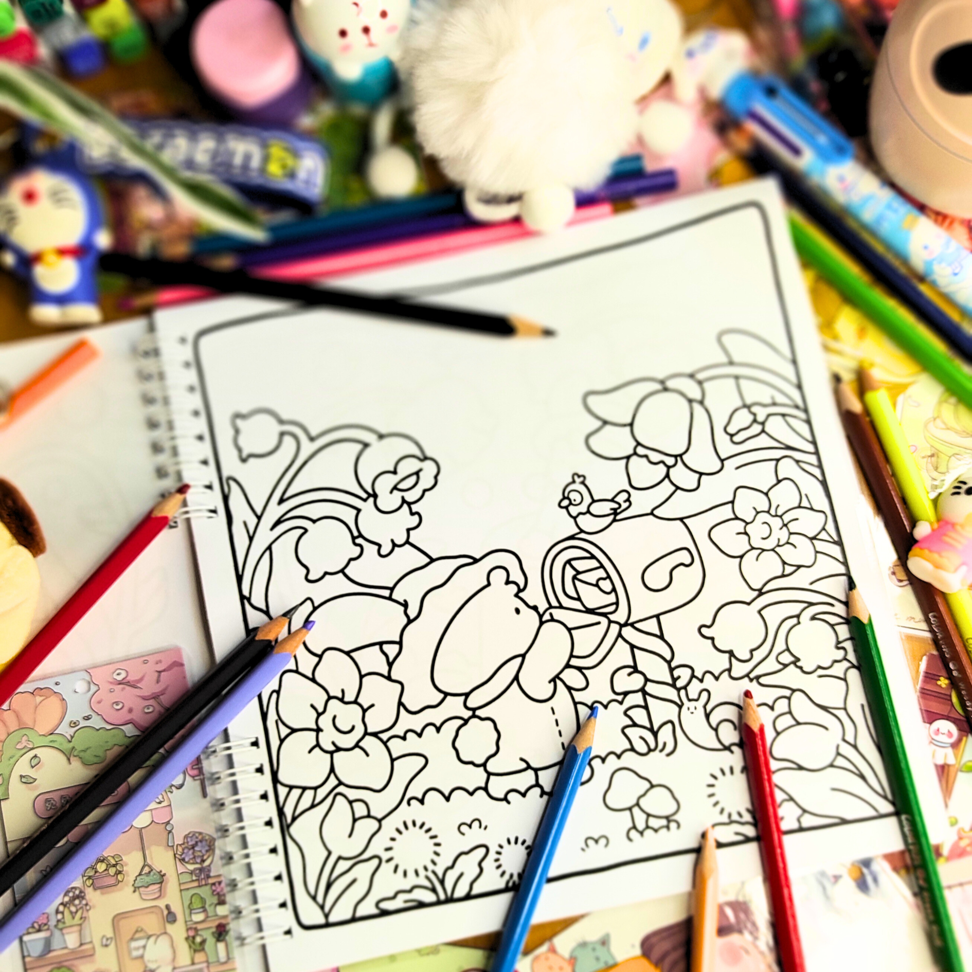 🌿🌸 Hidden Garden Coloring Book 🌸🌿