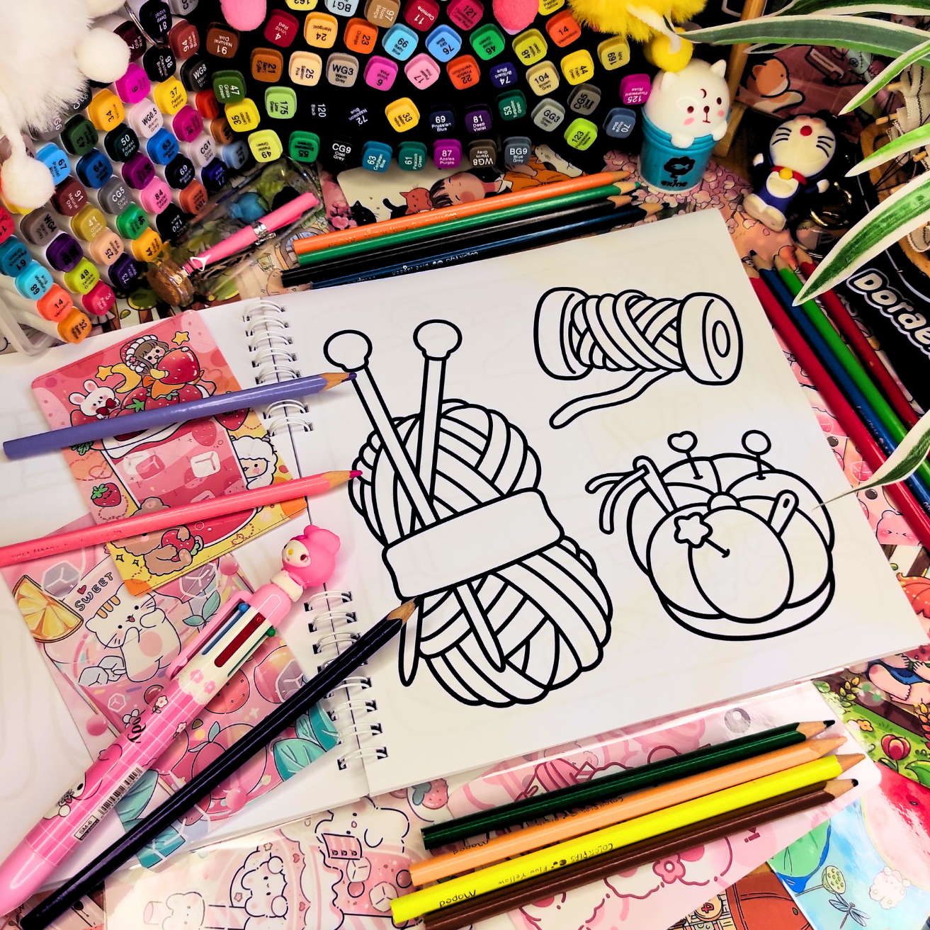 🎀🌸 Girl Things Coloring Book 🌸🎀