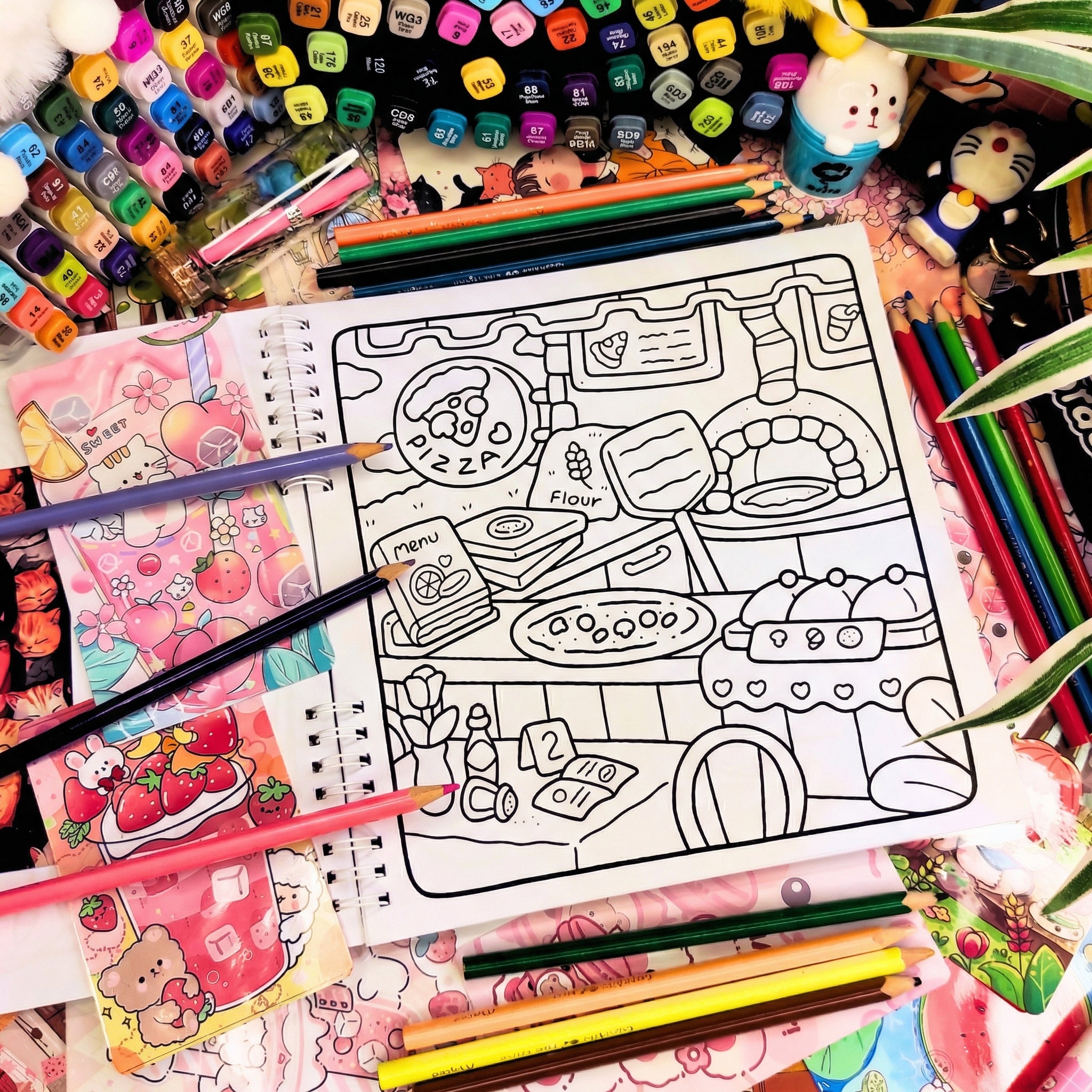 💜☕ Cozy Corner Coloring Book ☕💜
