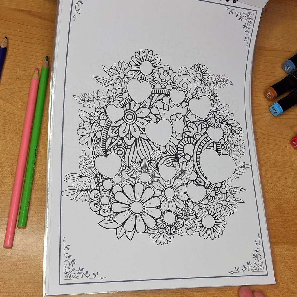 Zentangle Coloring Book for Adults 🌿