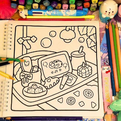 💖🌸 Self-Care Coloring Book 🌸💖