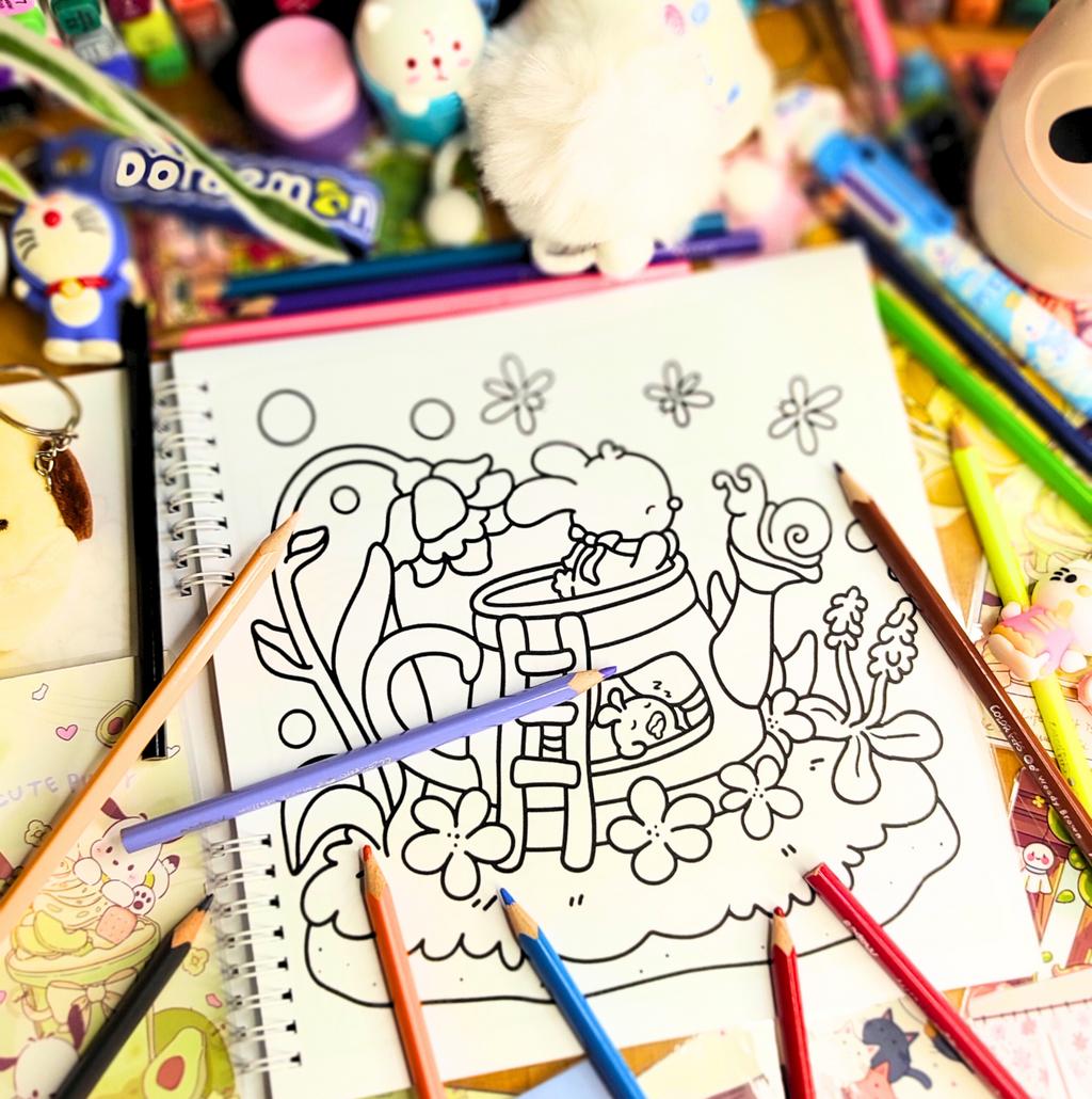 🌿🌸 Hidden Garden Coloring Book 🌸🌿
