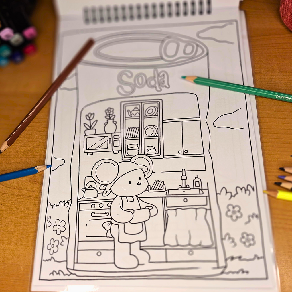 Rêves Douillets Coloring Book : 🌙✨ Cozy Dreams Collection