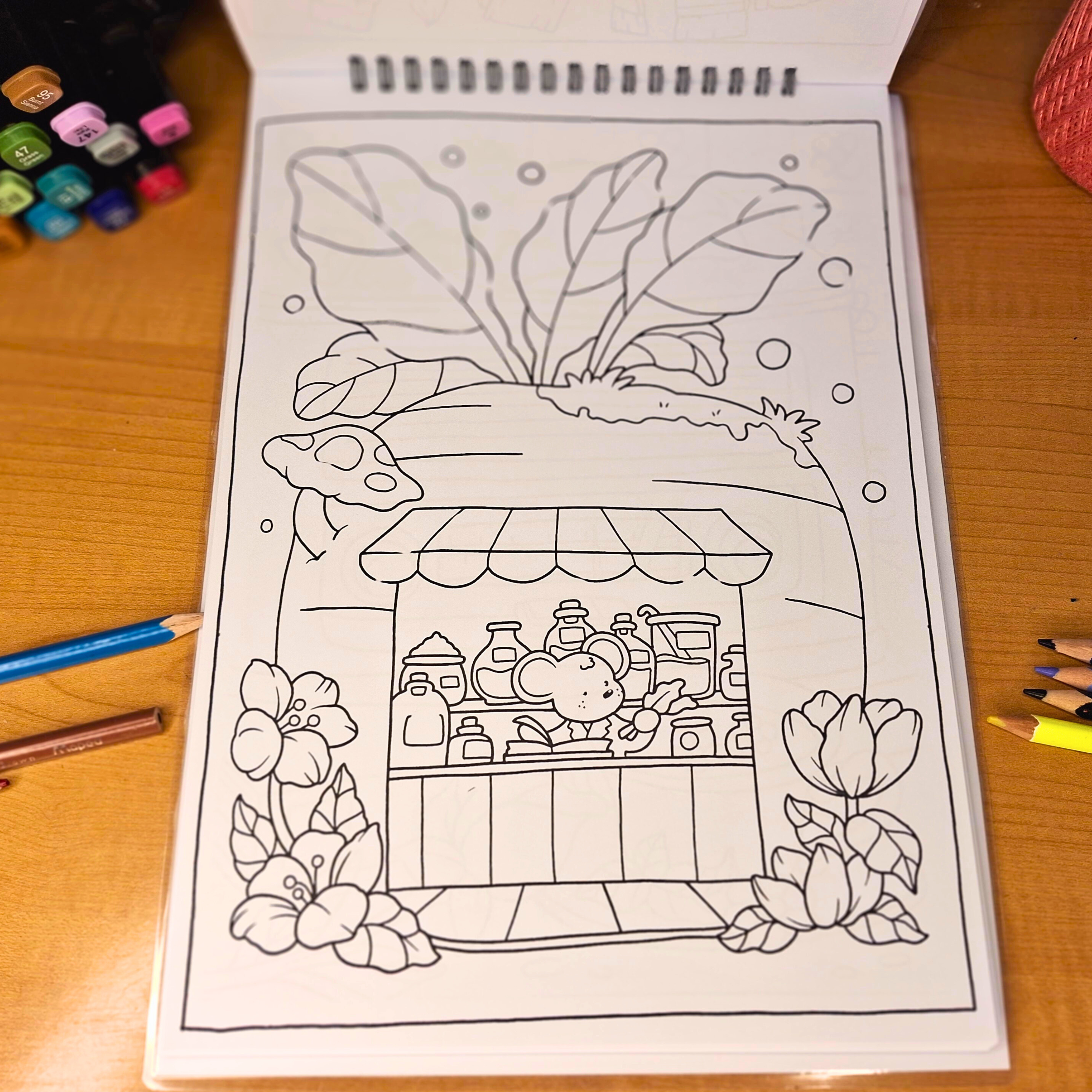 Rêves Douillets Coloring Book : 🌙✨ Cozy Dreams Collection