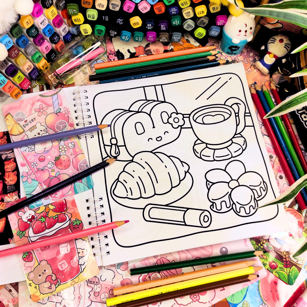 🎀🌸 Girl Things Coloring Book 🌸🎀
