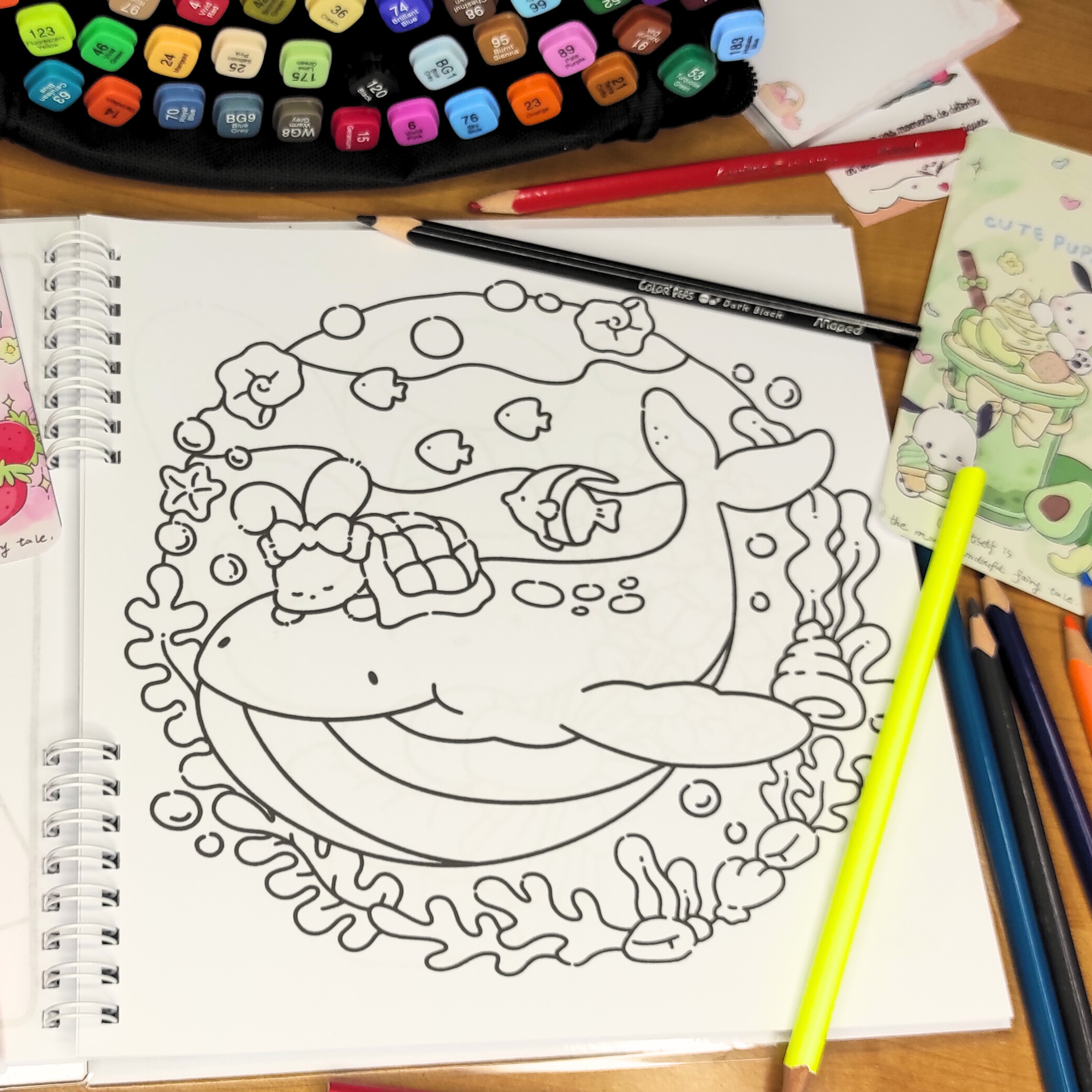 🌸 Échappées Belles – A Beautiful Escape Coloring Book 🌸