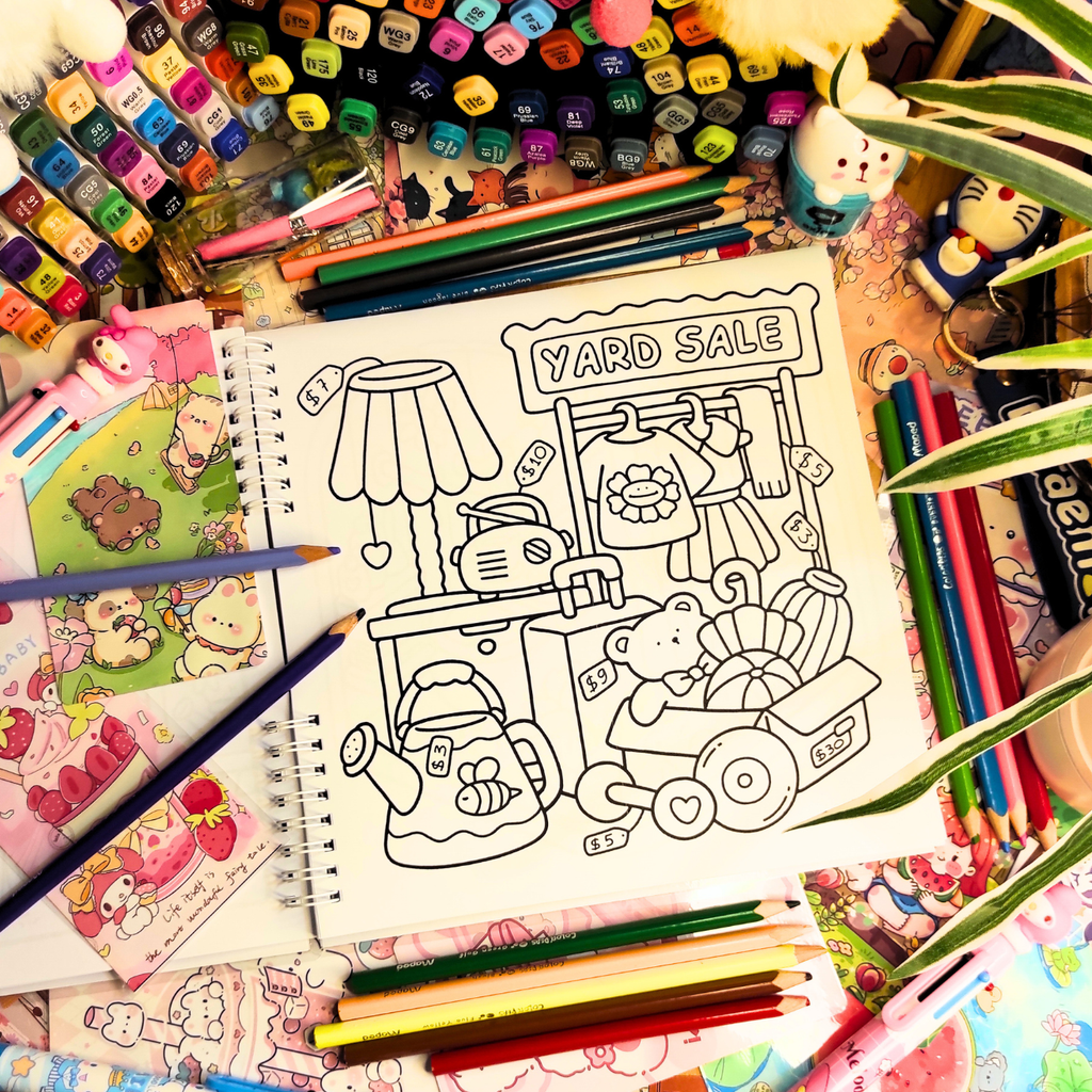 🏡✨ Little Corner Coloring Book ✨🏡
