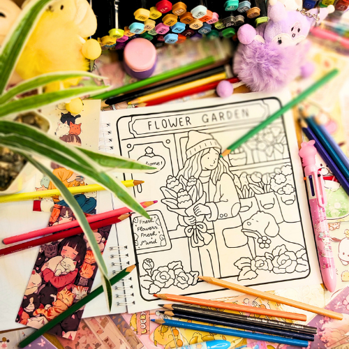 GIRL MOMENTS – Volume 2 Coloring Book