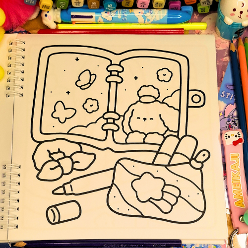 💖🌸 Self-Care Coloring Book 🌸💖