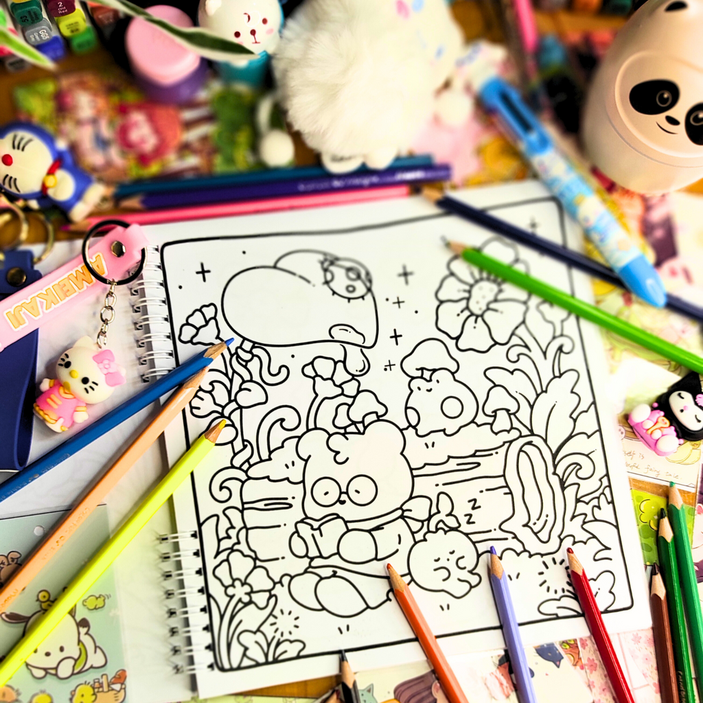 🌿🌸 Hidden Garden Coloring Book 🌸🌿