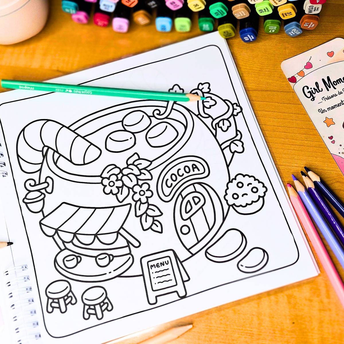 💗🎀 Self-Love – A Cozy Coloring Journey for Her 🎀💗