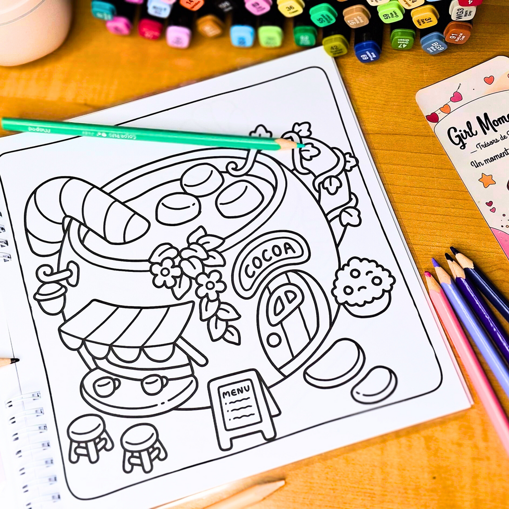 Self-Love: Girl Therapy Coloring Book