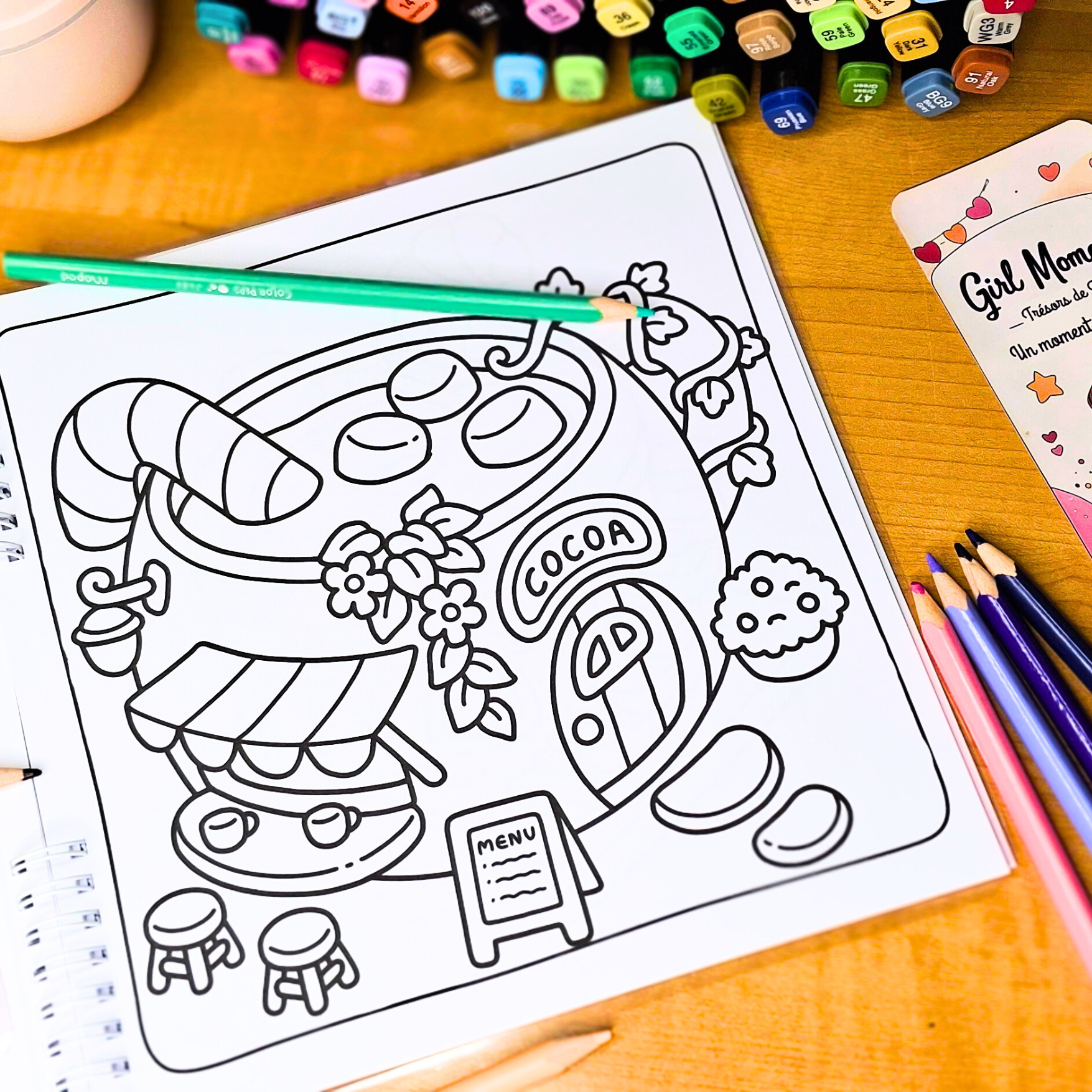 Self-Love: Girl Therapy Coloring Book