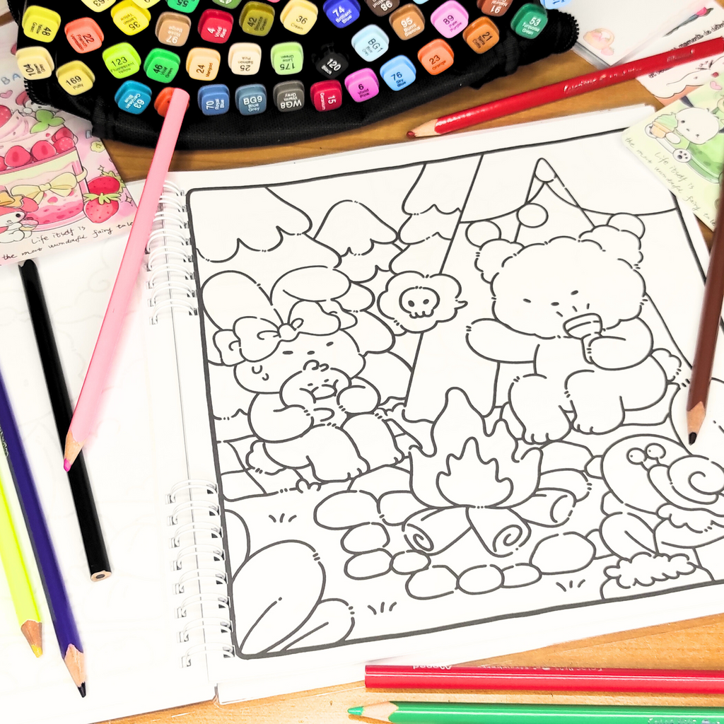🌸 Échappées Belles – A Beautiful Escape Coloring Book 🌸