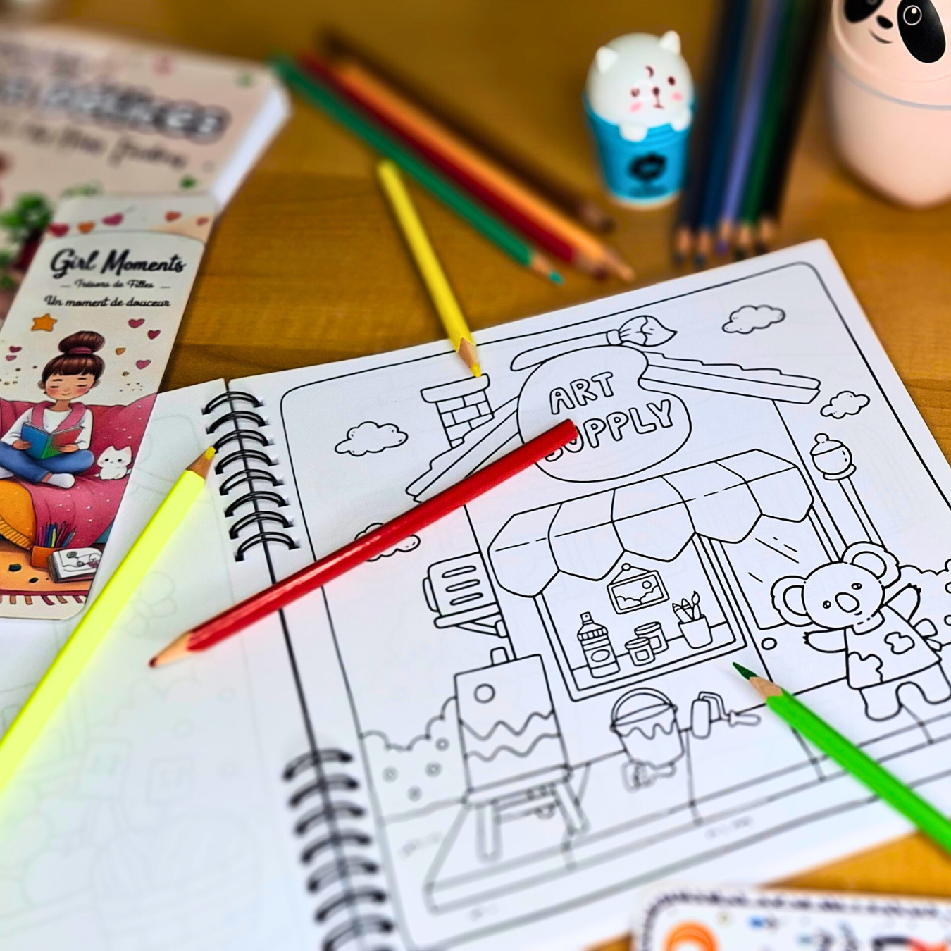 🏡🐾 Monde de Boutiques Douillet – Cozy Coloring Book for Adults 🐾🌸