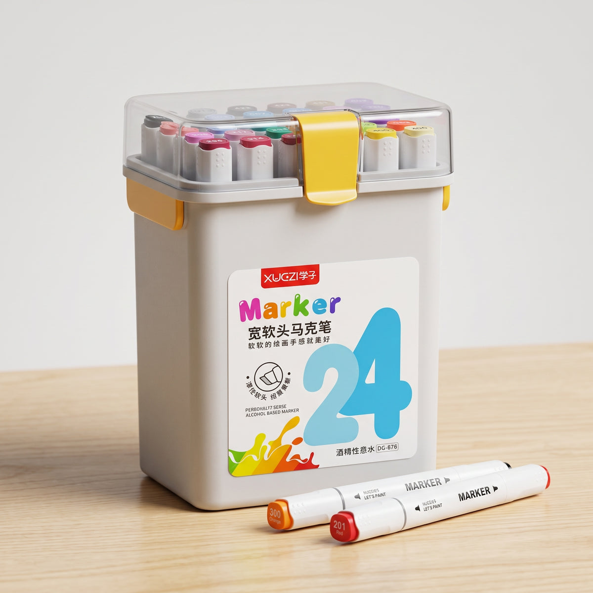 24 Alcohol-Based Markers — Ink Link 🎨✨