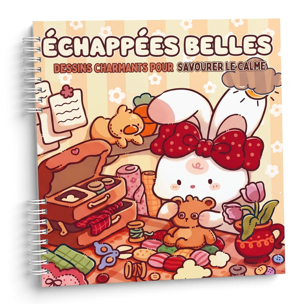 🌸 Échappées Belles – A Beautiful Escape Coloring Book 🌸