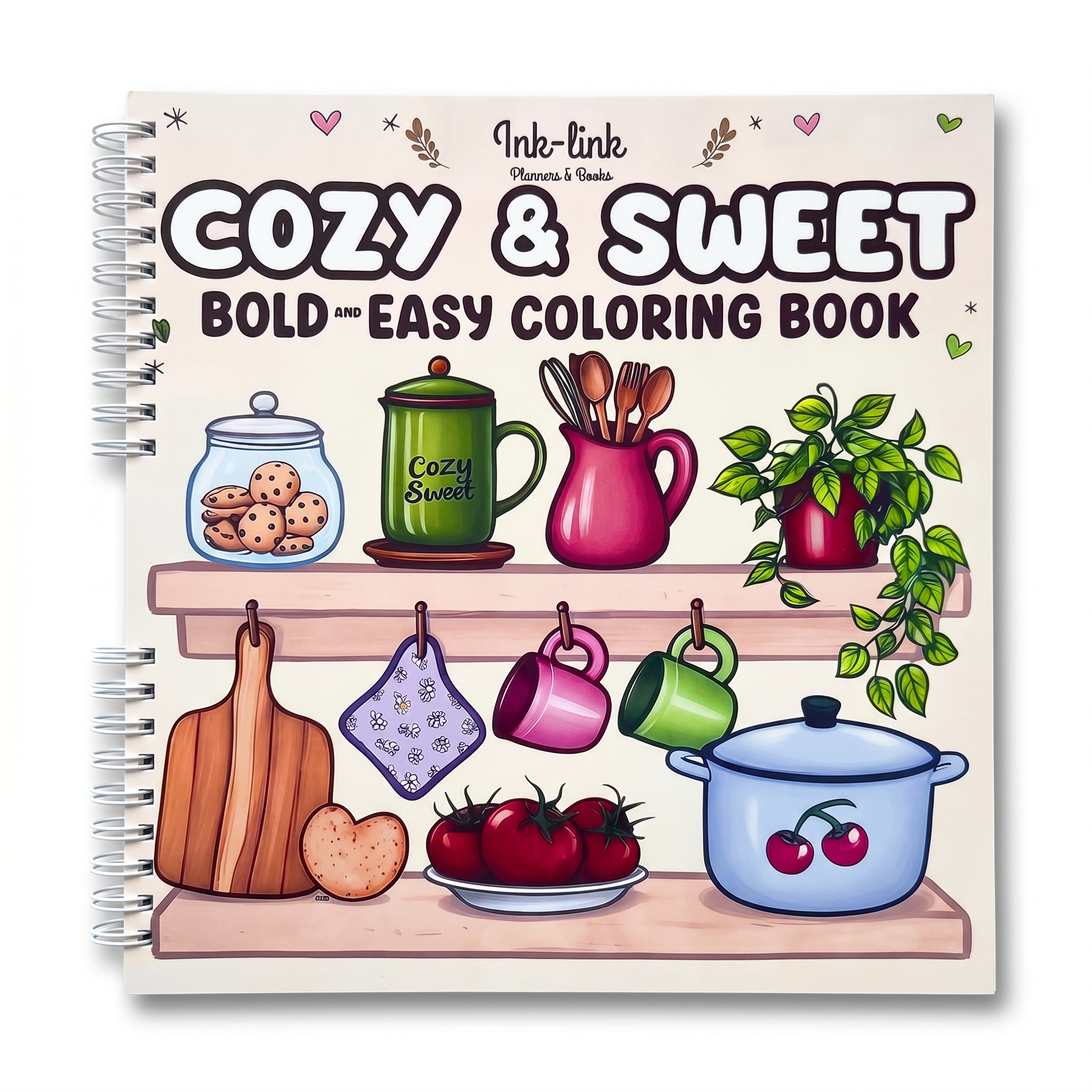 🧸✨ Cozy &amp; Sweet Coloring Book for Adults ✨🌸
