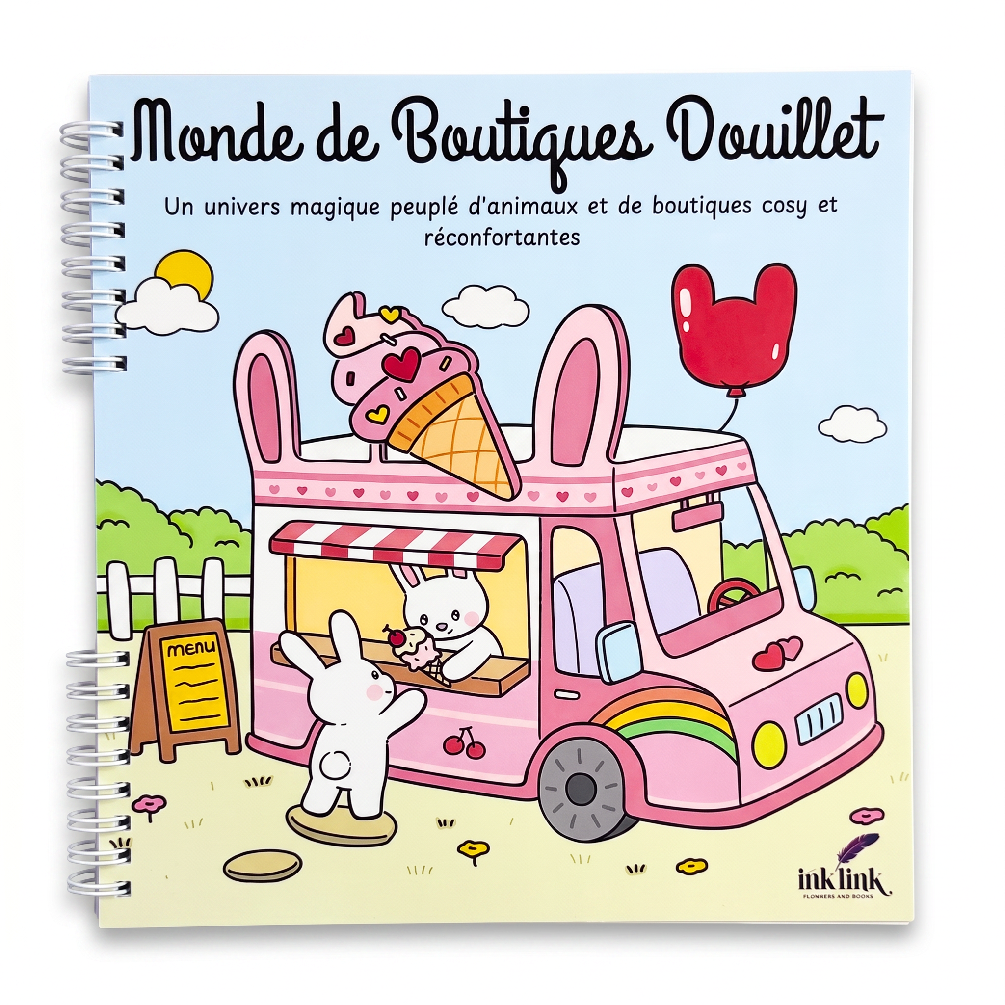 🏡🐾 Monde de Boutiques Douillet – Cozy Coloring Book for Adults 🐾🌸