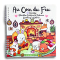 🔥🌸 Au Coin du Feu – Cozy Coloring Book for Adults 🌸🔥