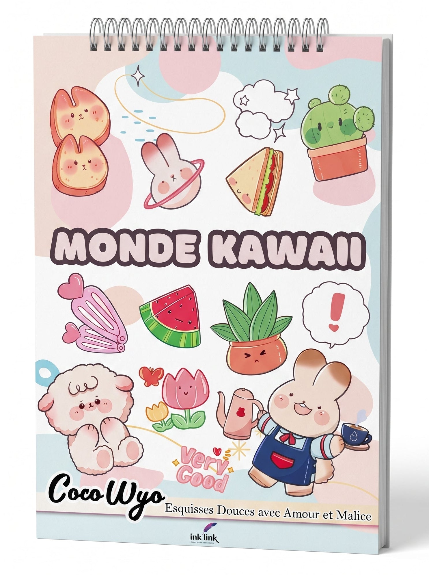 Monde Kawaii Coloring Book 💖