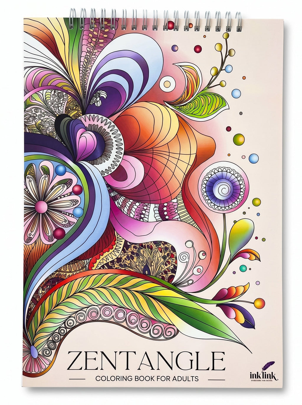 Zentangle Coloring Book for Adults 🌿