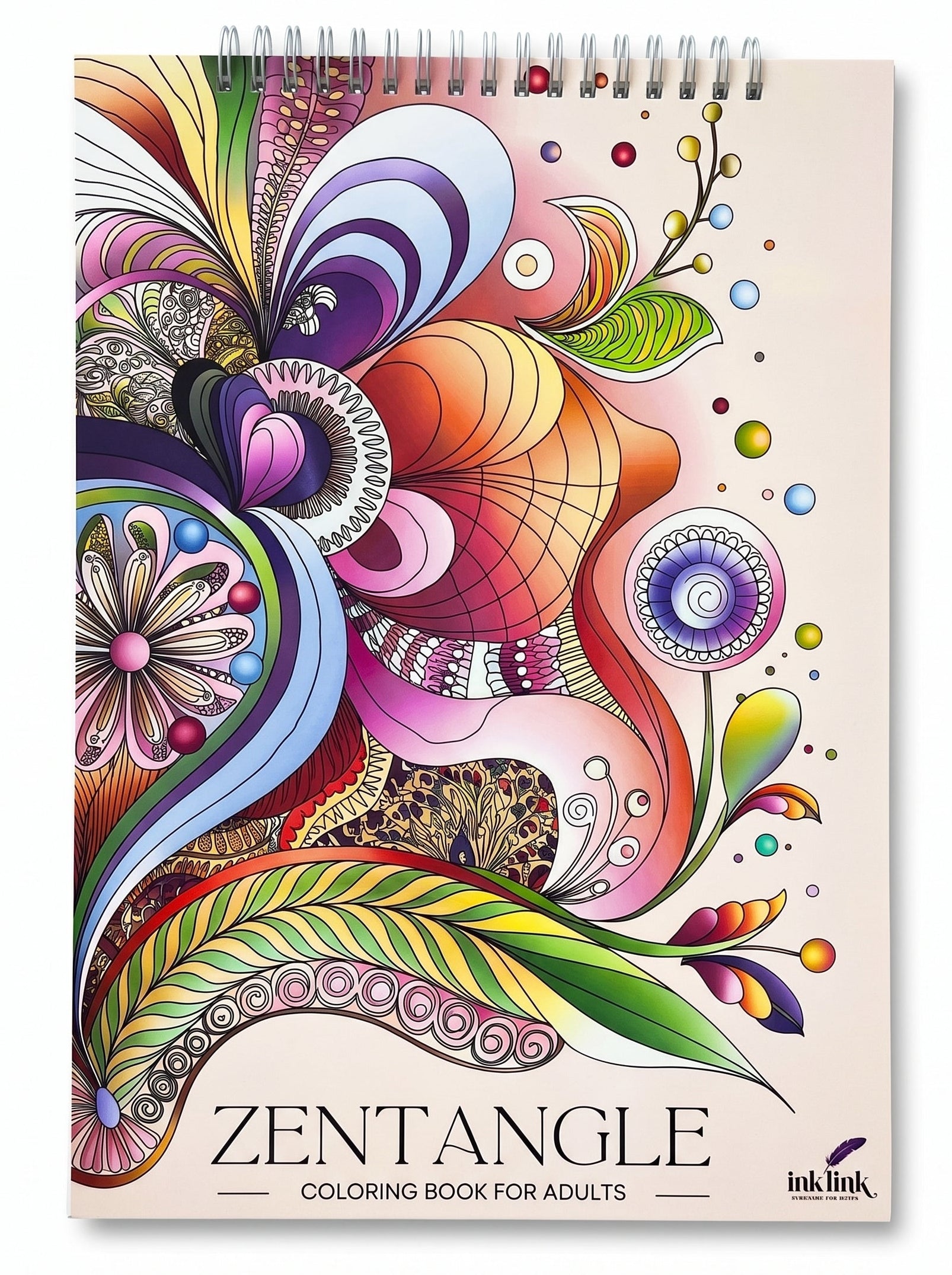 Zentangle Coloring Book for Adults 🌿