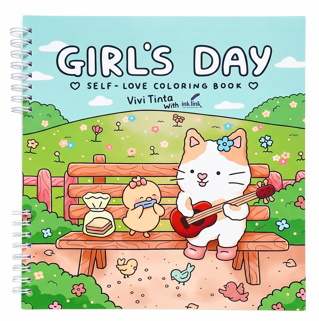 🎀🐰 Girl’s Day – A Cozy Coloring Day with Your Besties 🐰🎀