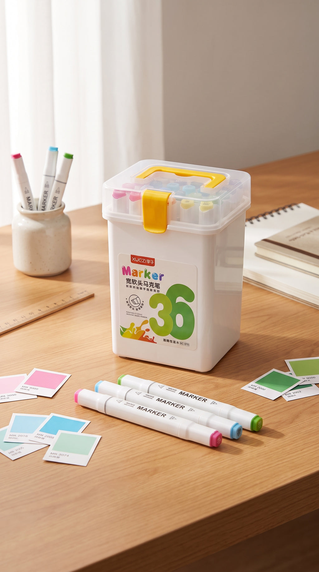 🎨 36 Alcohol-Based Dual-Tip Markers — Ink Link