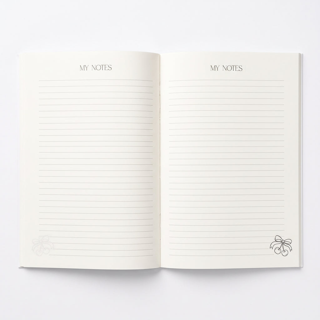 🎀📓 Cute A5 Notebook 5 – 50 Pages with Adorable Cover Designs : ✨ Your Little Space for Every Thought