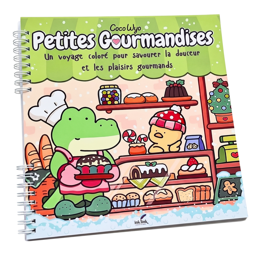 🧸🍪 Petites Gourmandises – Cozy Kawaii Coloring Book for Adults 🍪🌸