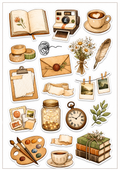 Cute Cozy Sticker Sheet 6