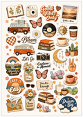 Cute Cozy Sticker Sheet 7