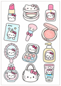 Cute Cozy KAWAII Sticker Sheet 8