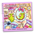🐸✨ Froggy Days Coloring Book ✨🐸