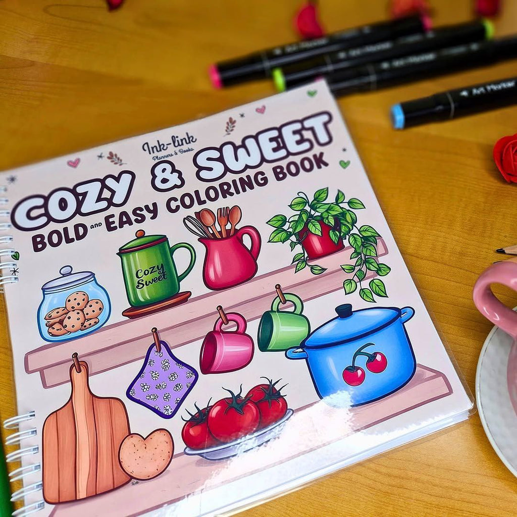 🧸✨ Cozy &amp; Sweet Coloring Book for Adults ✨🌸