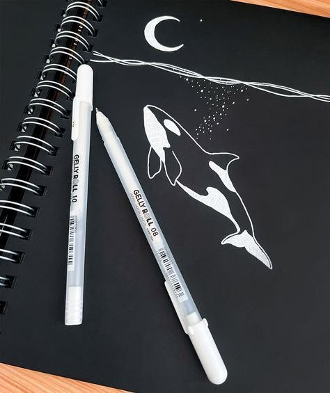 🤍 Gelly Roll White Gel Pen