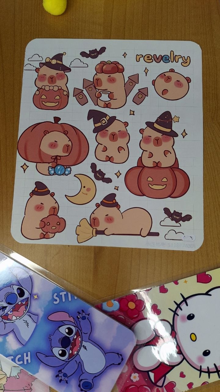 🎀🌸 Cute A4 Sticker Sheet 🌸🎀