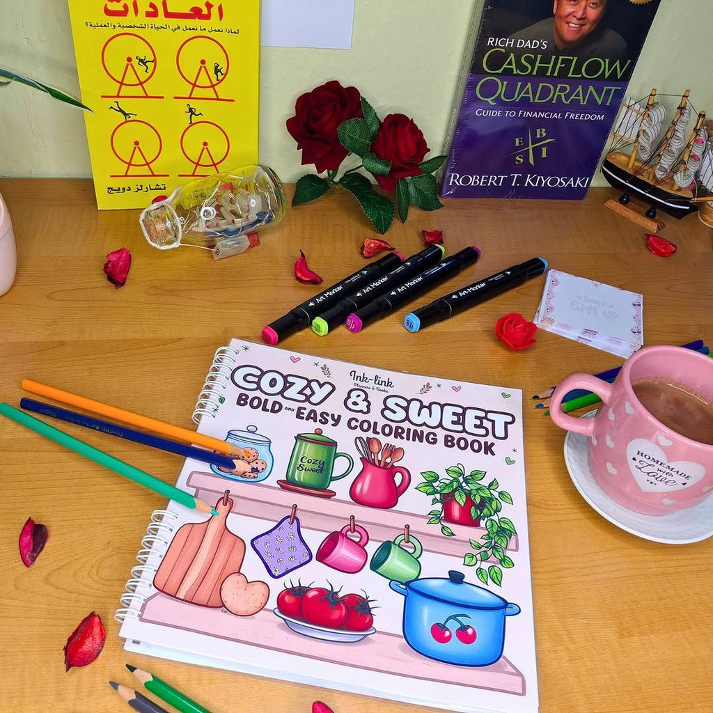 🧸✨ Cozy &amp; Sweet Coloring Book for Adults ✨🌸