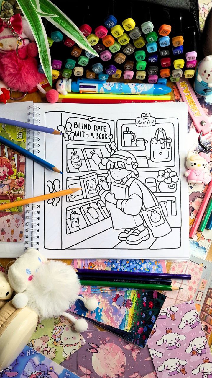 Soft Life: Cozy & Calming Coloring Book