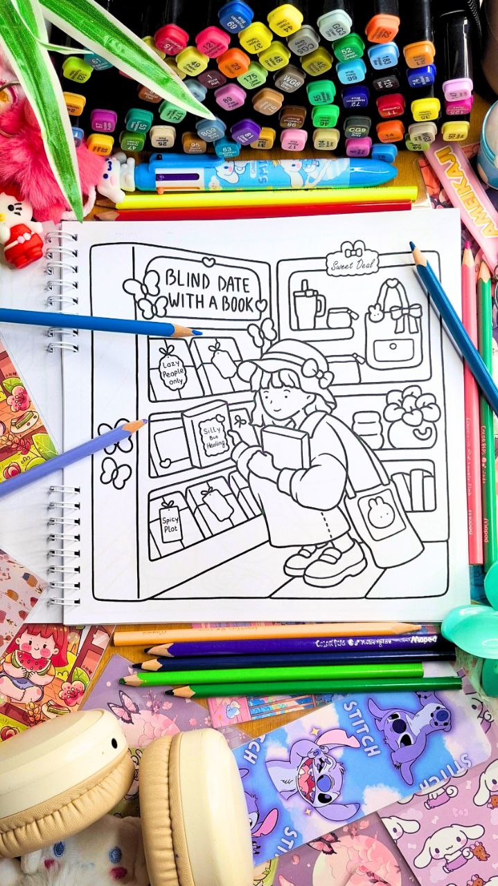 Soft Life: Cozy & Calming Coloring Book